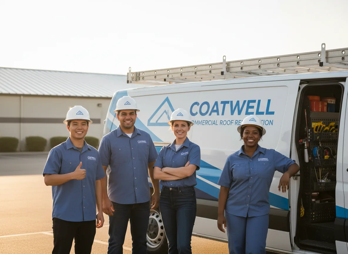 Commercial roof coating company in Spencer, VA